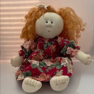 ♥️VTG Little Souls Doll , Penelope with strawberry blond hair .